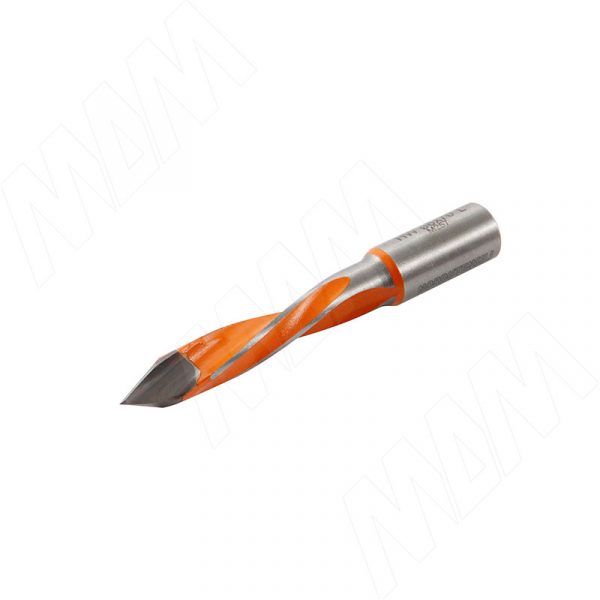 Сверло сквозное Nordutensili HM D=8мм, L=70мм, S=10x20, LH