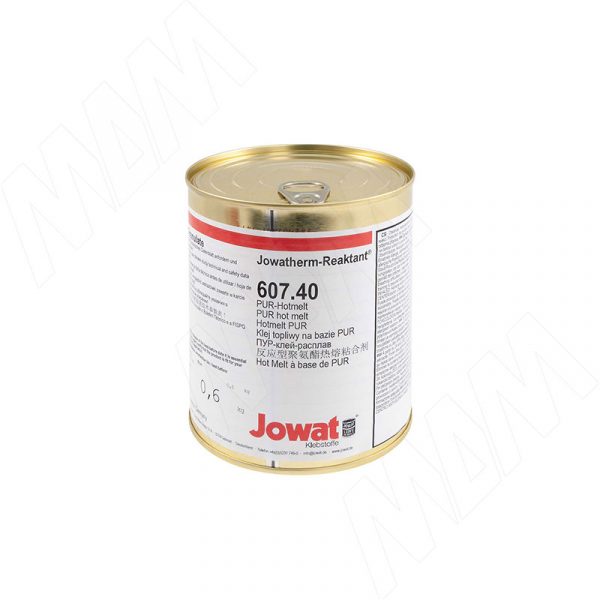 JOWATHERM-REAKTANT Клей-расплав 607.40, ПУР, 130-150°С, бежевый, 0,6 кг