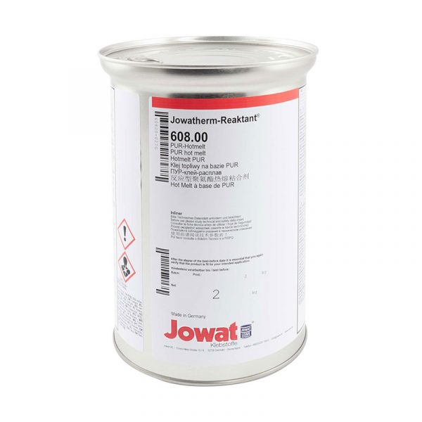 JOWATHERM-REAKTANT Клей-расплав 608.00, ПУР, 100-120°C, желто-опаковый, 2 кг