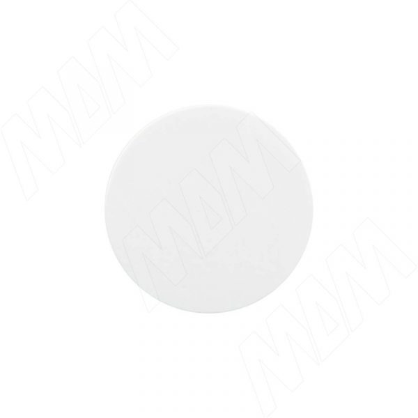 Заглушка самоклеящаяся, D20 мм, Белый, с текстурой дерева (Kr 8100), 54 шт.