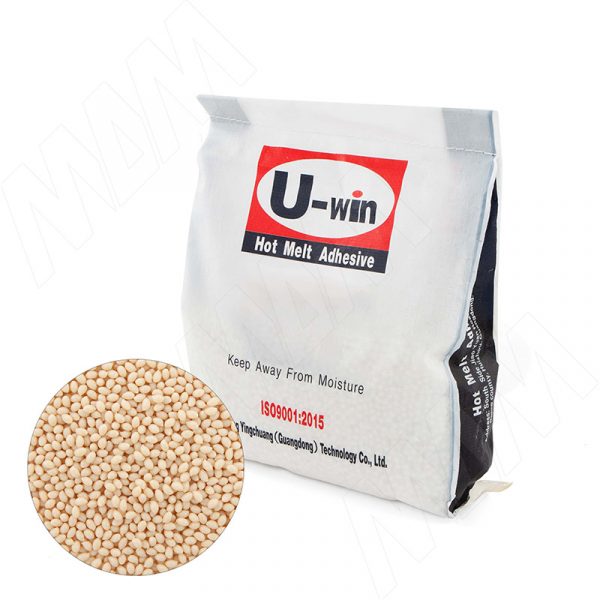 Клей U-win H-312A-2 EVA низкотемпературный, бежевый, 2 кг
