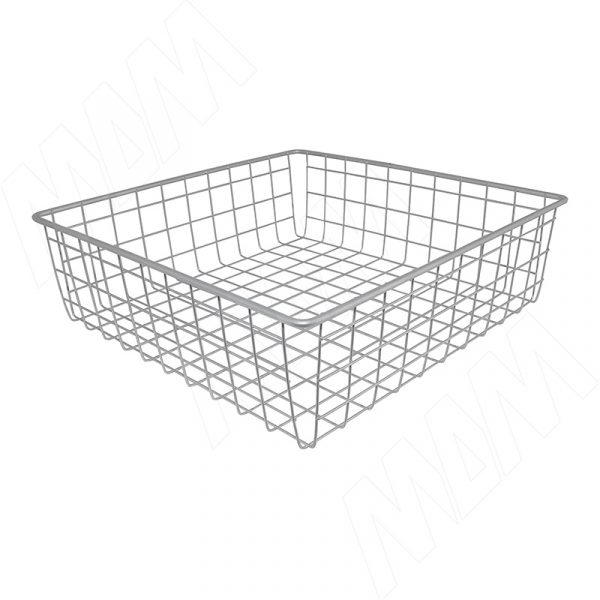 BASE Корзина сетчатая, 120х400х450 мм, металлик серебристый